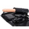 Bondara Bondara Full Throttle Black Sex Machine With Dildo - 5.5 Inch Black With Light Tone Dildo Dildos