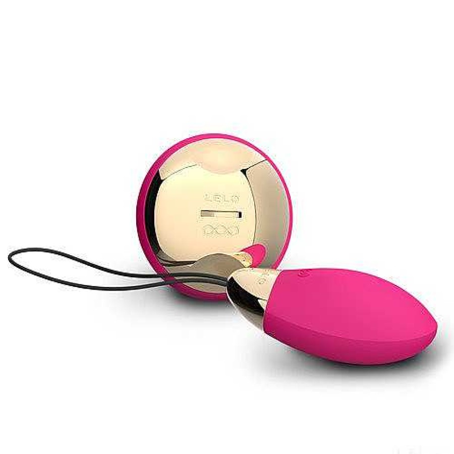 Lelo Lelo Lyla 2 8 Function Remote Control Rechargeable Love Egg Cerise Pink Vibrators