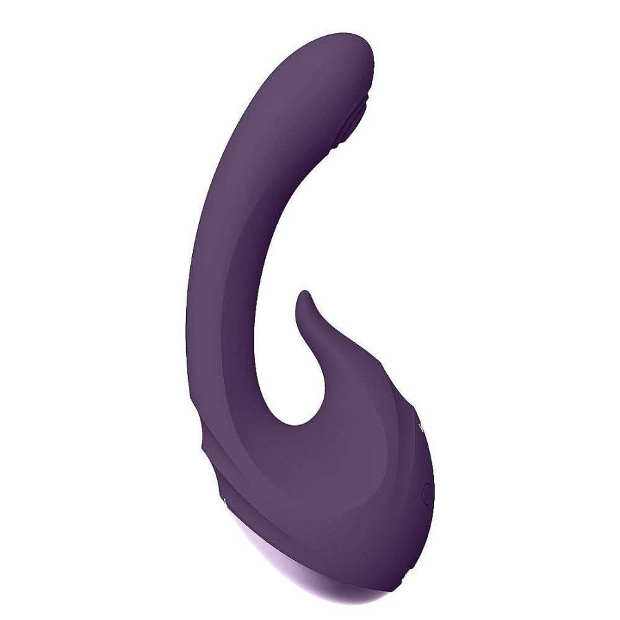 Bondara Vive Miki 30 Function Pulse Wave Rechargeable Rabbit Vibrator Purple Vibrators