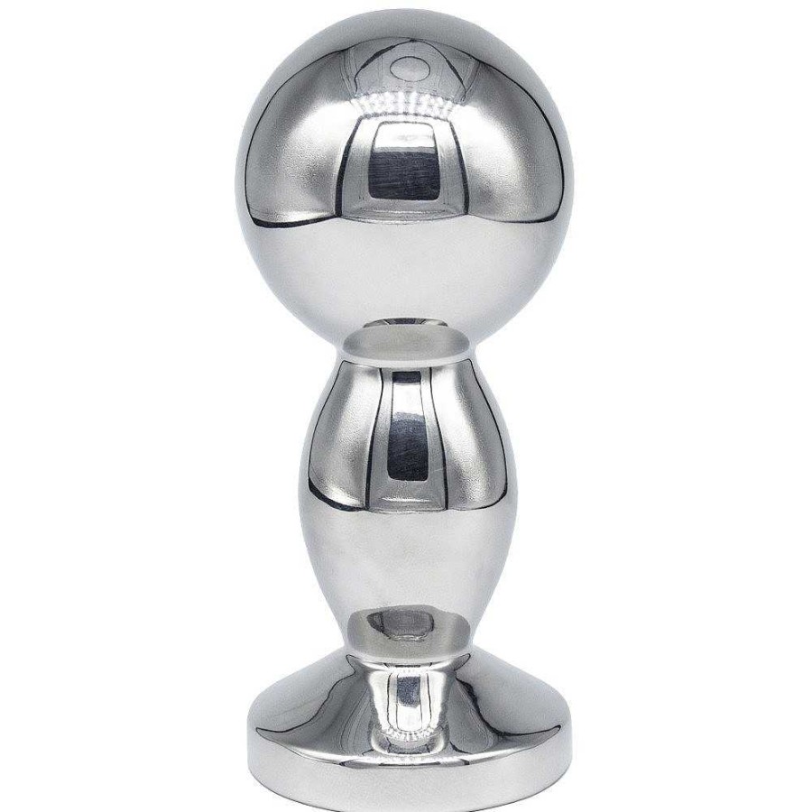 Bondara Hot Hardware Bubble Trouble Stainless Steel Butt Plug - 677G Silver Butt Plugs