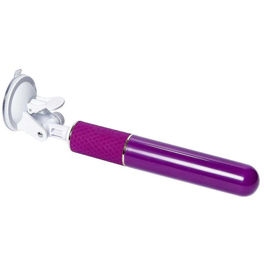 Bondara Bondara Push It 10 Function Remote Thrusting Dildo - 8 Inch Purple Sex Machines