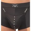 Bondara Svenjoyment Studded Detachable Pouch Boxers Black Fetish Clothing