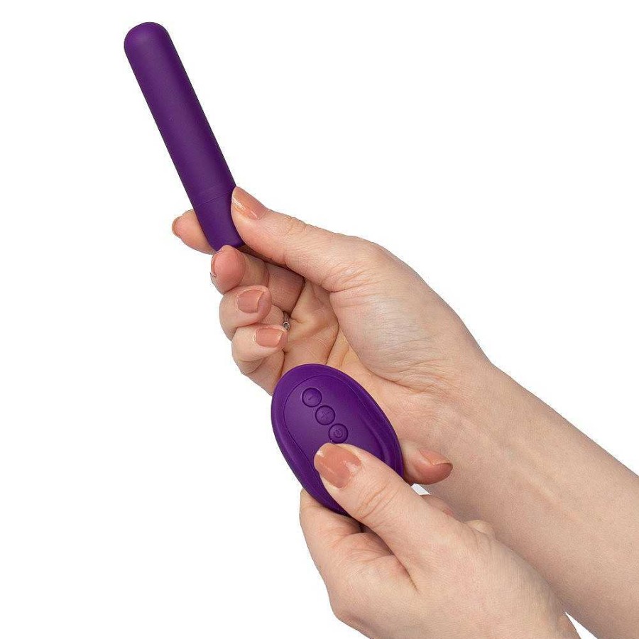 Bondara Bondara 10 Function Remote Rechargeable Bullet Vibrator Purple Vibrators