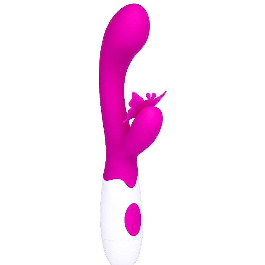 Bondara Bondara Flutterby Pleasure 30 Function Rabbit Vibrator Pink Vibrators