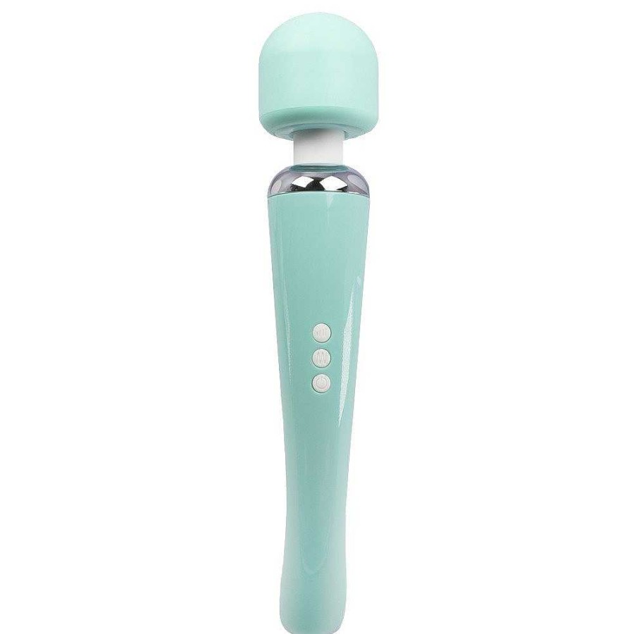 Bondara Bondara Atomic Power Mint 10 Function Massage Wand Vibrator Green Vibrators