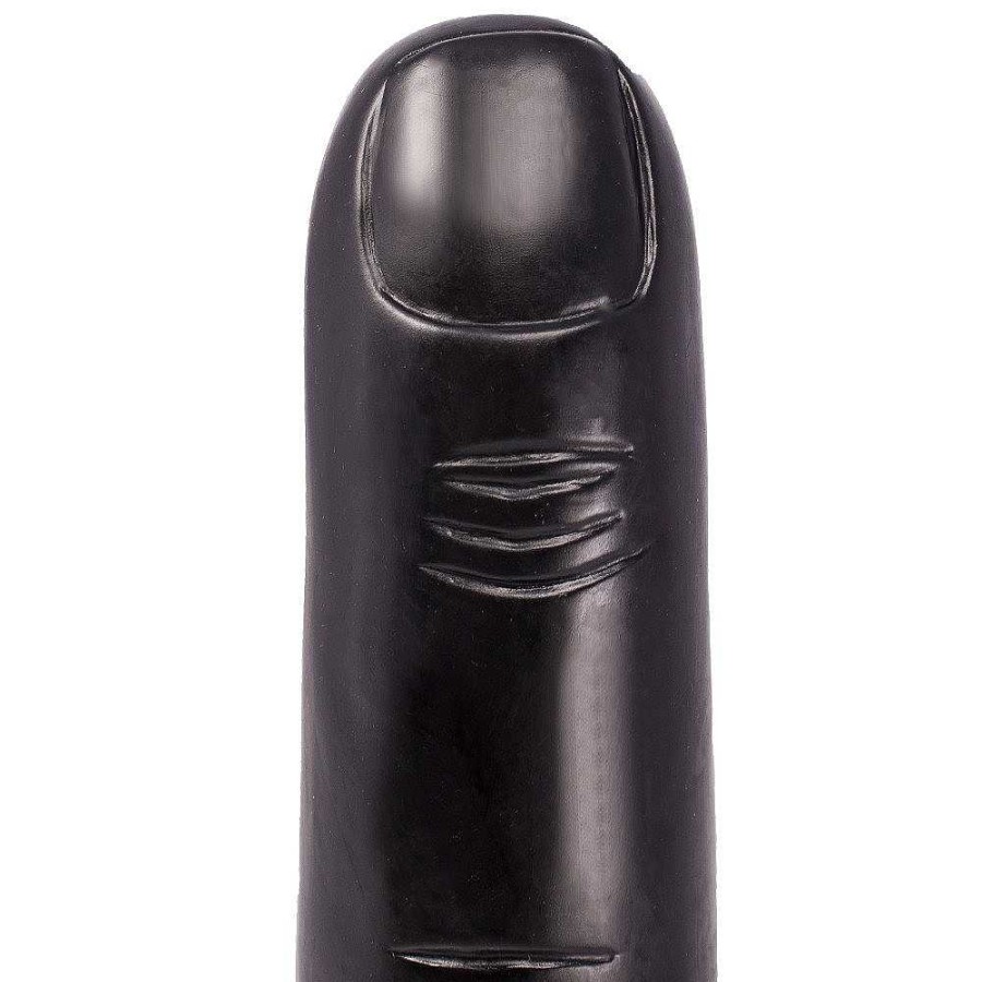 The Monsters The Finger Bang Monster Dildo - 12 Inch Black Dildos