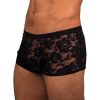 Bondara Lingerie Bondara Man Lace Boxers Black Men'S Sexy Underwear