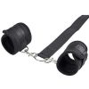 Bondara Bondara Soft Velcro Wrist To Ankle Restraint Black Bondage Restraints & Handcuffs