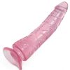 Bondara Bondara Crystal Clear Pink 4 Piece Strap-On Bundle Black And Pink Dildos