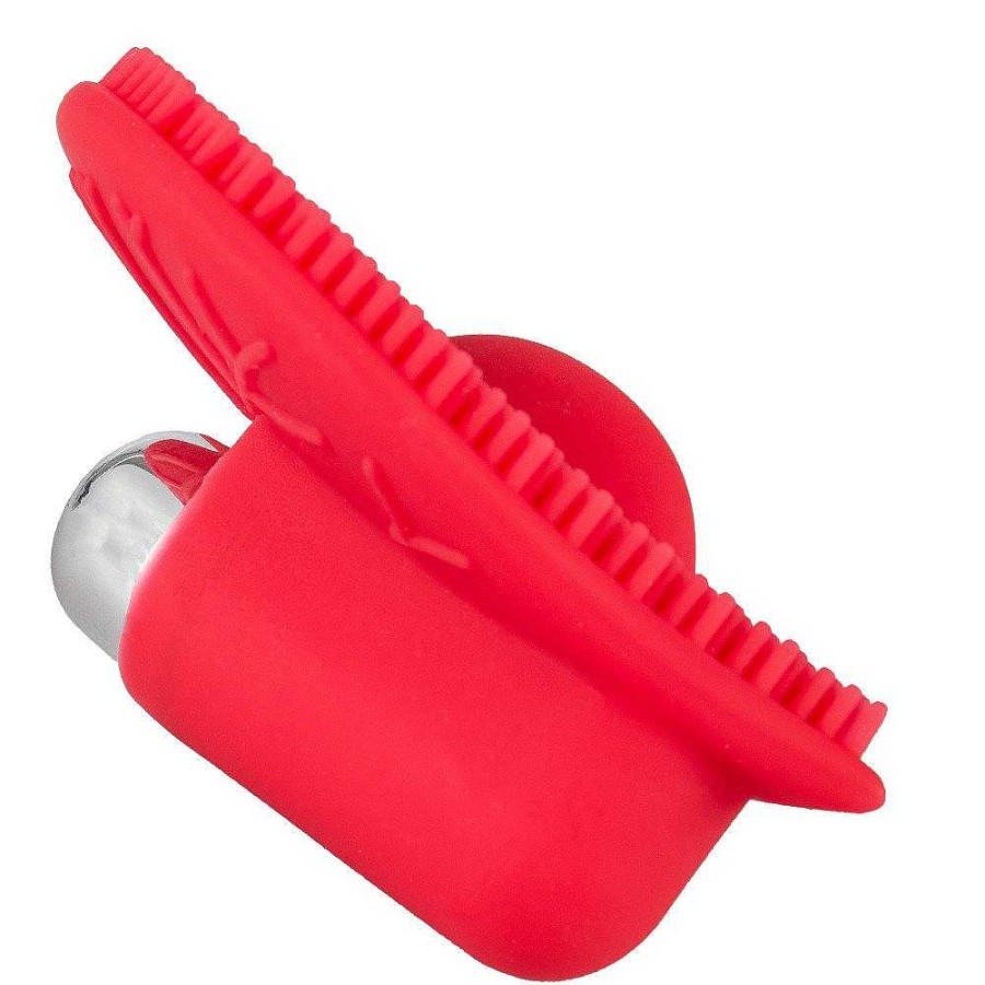 Bondara Bondara True Love Silicone 10 Function Clit Stim Red Vibrators