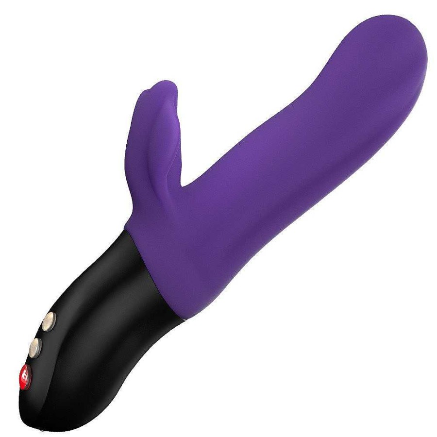 Fun Factory Fun Factory Bi Stronic Fusion 14 Function Thrusting Rabbit Vibe Purple & Black Vibrators