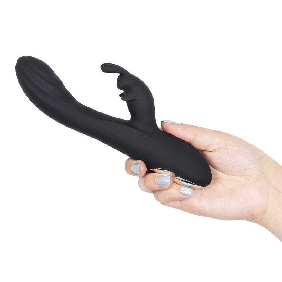 Bondara Bondara Bounce 10 Function G-Spot Rabbit Vibrator Black Vibrators