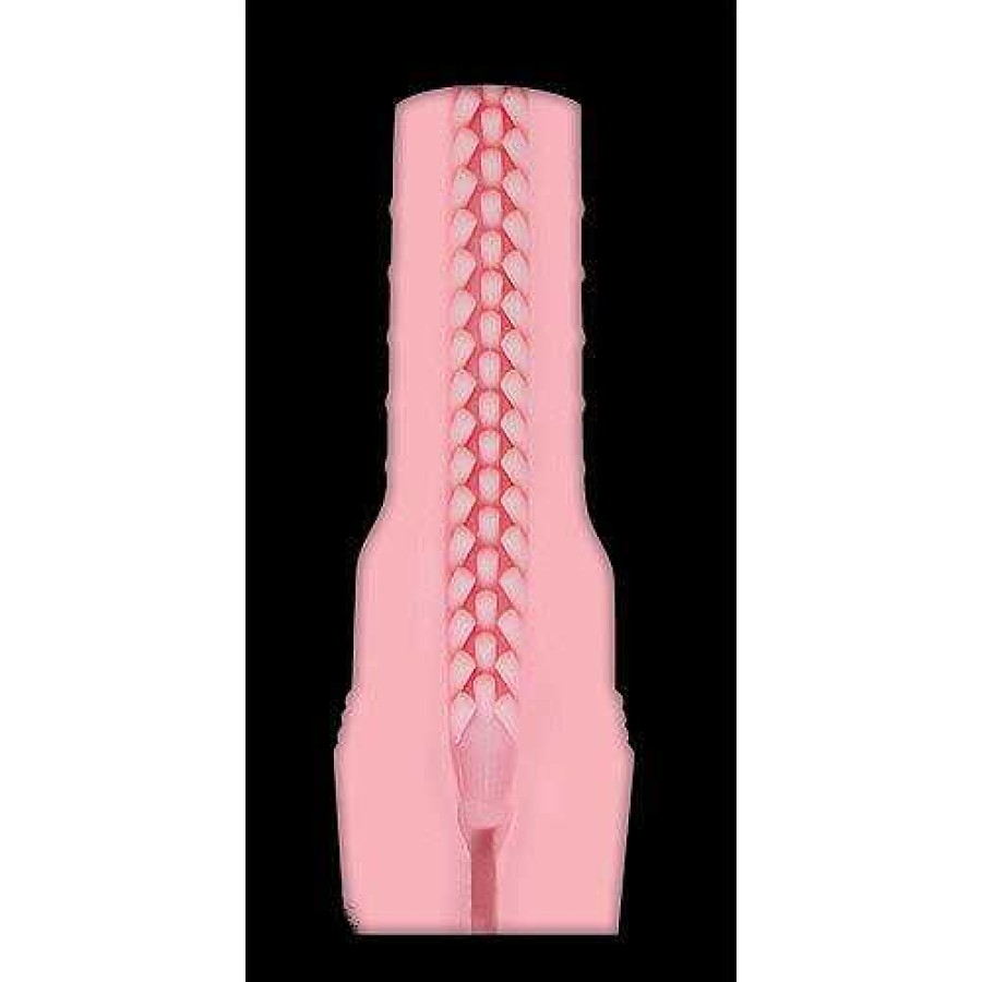 Fleshlight Fleshlight Vibro Pink Lady Touch Masturbator - 10 Inch Light Tone Sleeve, 'Gun Metallic' Case Male Sex Toys