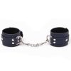 Bondara Bondage Bondara Luxe Royal Secret Faux Leather Handcuffs Navy Bondage Restraints & Handcuffs