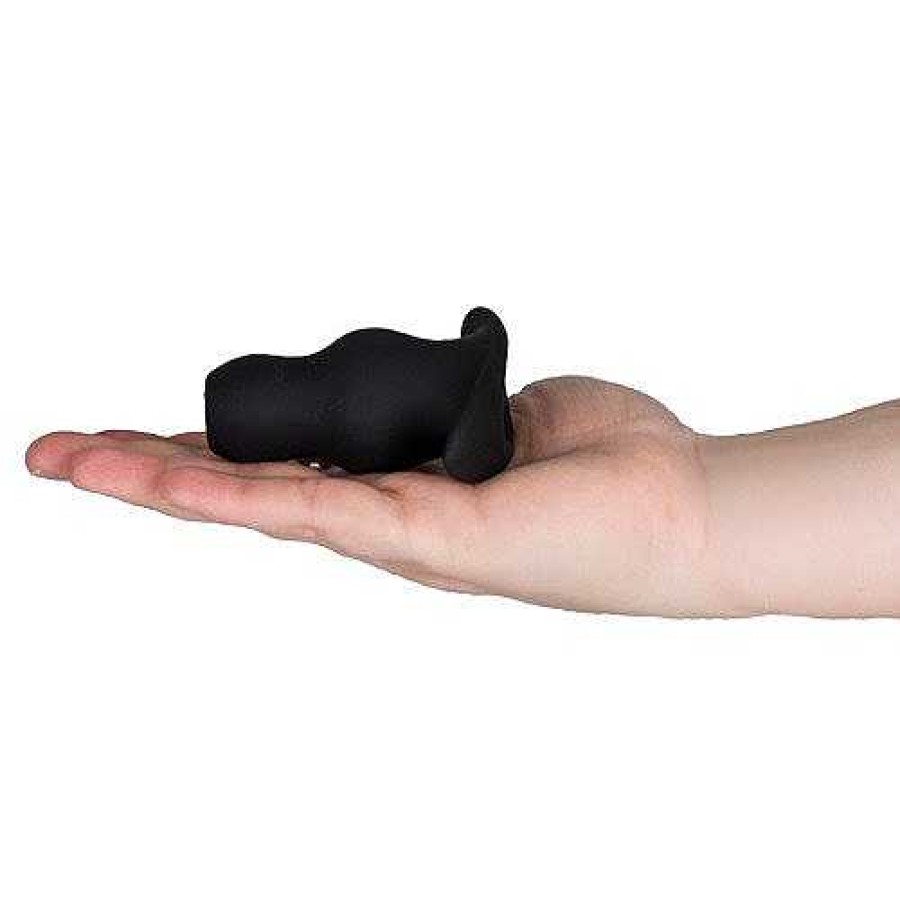 Bondara Bondara Full Access Hollow Butt Plug - 3 Or 4 Inch Black Anal Toys