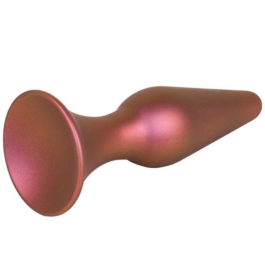 Bondara Bondara Cosmos Suction Butt Plug - 5 Or 6 Inch Metallic Red Butt Plugs