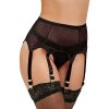 Bondara Flirt Bondara Flirt Retro Suspender Belt & G-String Black Sexy Lingerie For Women