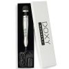 Doxy Doxy Die Cast 3 Silver Wand Vibrator Brushed Metal Silver Body, Black Head Vibrators