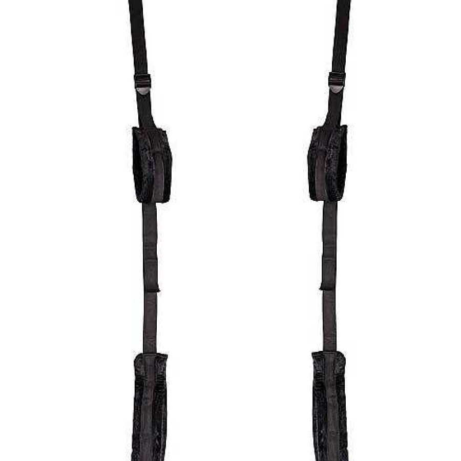 Bondara Bondara Velvet Over The Door Sex Swing Black Bondage Equipment