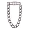 Torment Torment Magnetic Stainless Steel Chain Nipple Clamp Silver Nipple Toys & Clit Toys