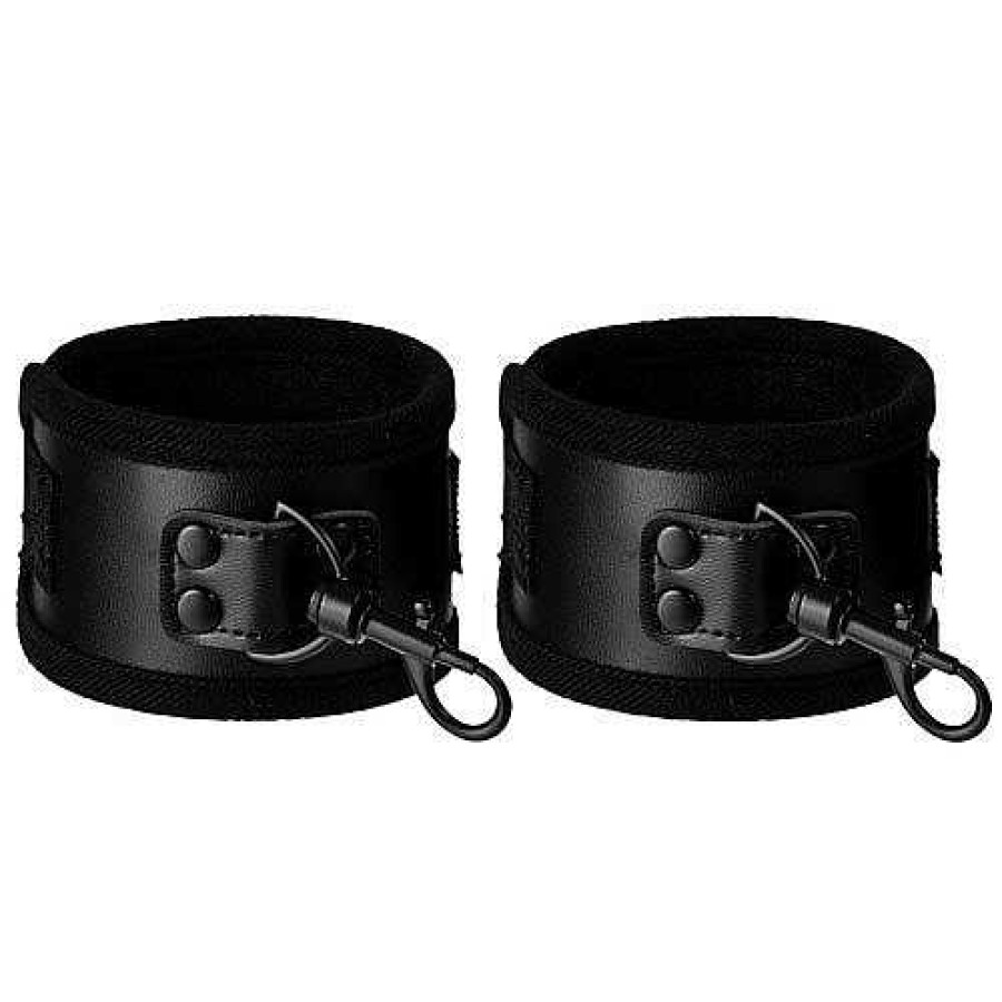 Bondara Bondage Bondara Pin Me Down Pvc Handcuffs Bondage Restraints & Handcuffs