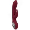 Mon Amour Mon Amour Luxury Silicone 16 Function Rabbit Vibrator Burgundy Vibrators