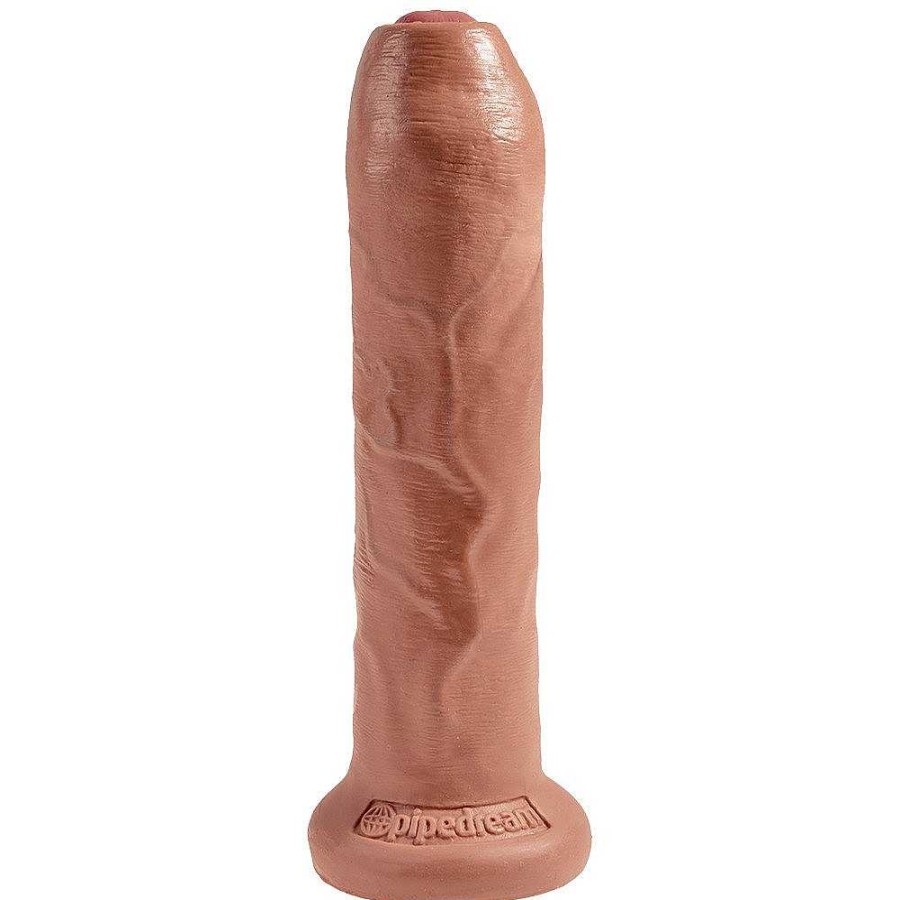 Pipedream Pipedream King Cock Uncut Suction Dildo - 7 Inch Mid Tone Dildos