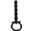 Bondara Bondara Double Bubble Anal Penetration Cock Ring Black Anal Toys