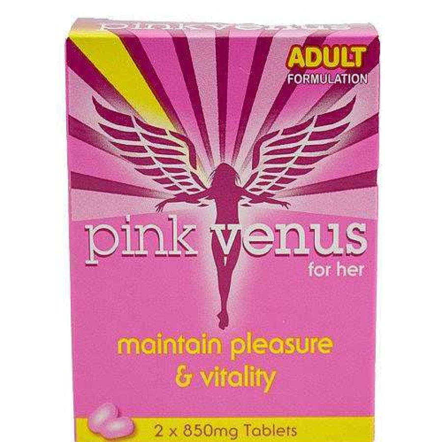 Bondara Pink Venus Libido Enhancing Pills - 2 Capsules Female Sex Aids