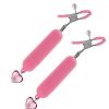 Bondara Bondara Sweet Love Vibrating Nipple Clamps Pink Nipple Toys & Clit Toys