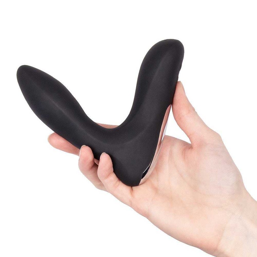 Bondara Bondara Pump & Grind 12 Function Inflatable P-Spot Vibe Black Anal Toys