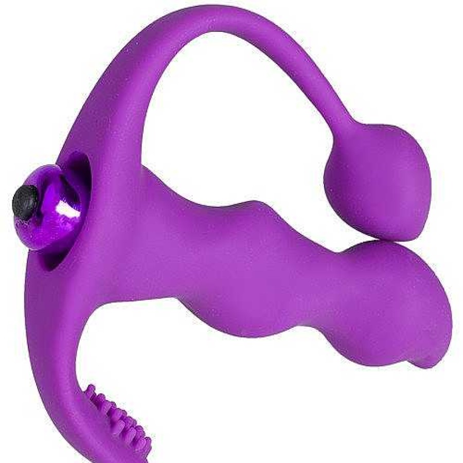 Bondara Bondara Access All Areas 10 Function Triple Stimulation Vibe Purple Vibrators