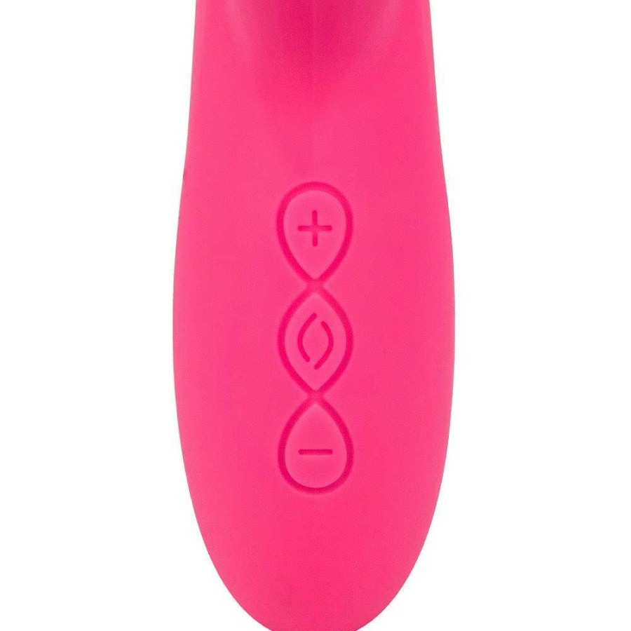 Bondara Bondara Bounce 10 Function Rechargeable G-Spot Rabbit Vibe Pink Vibrators