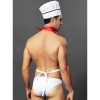 Bondara Man Bondara Man Bon Appetit 4 Piece Chef Costume White Role Play Costumes & Outfits