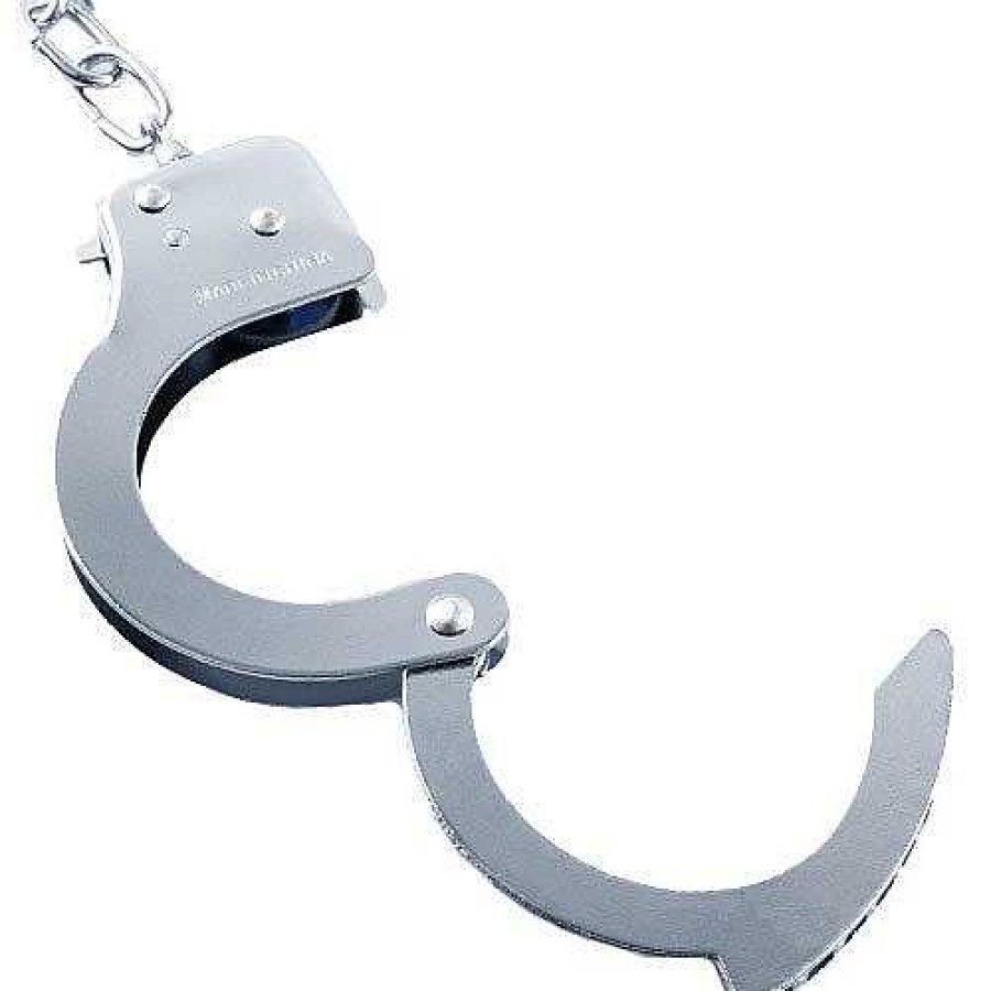 Bondara Bondara Heavy Duty Handcuffs Silver Bondage Restraints & Handcuffs