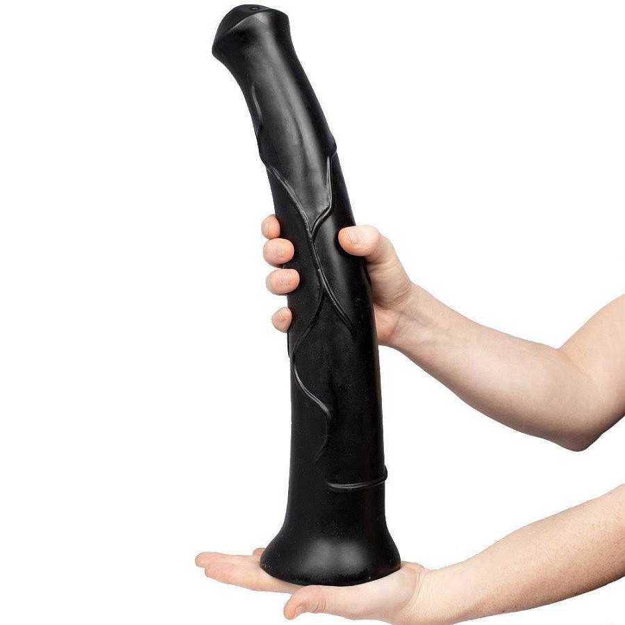 The Monsters The Hung Like A Horse Monster Dildo - 17 Inch Black Dildos