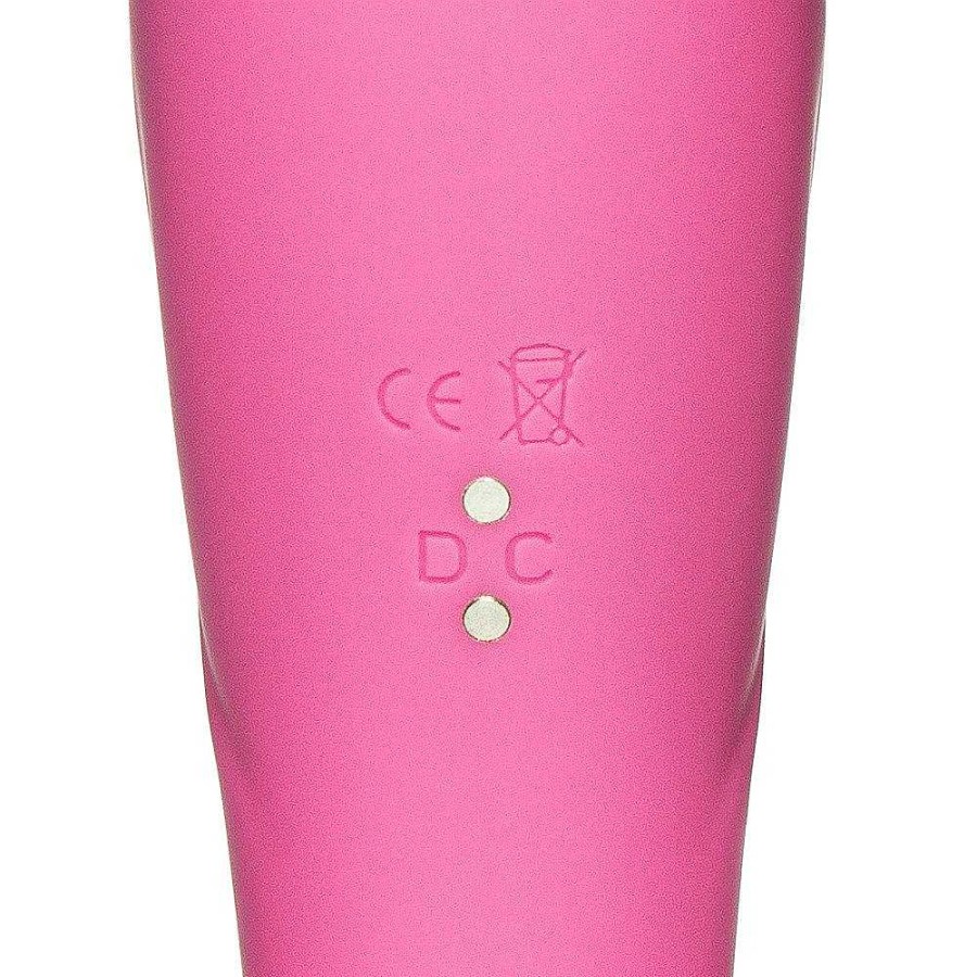 Bondara Bondara Hottie 8 Function Warming Massage Wand & G-Spot Vibrator Pink Vibrators