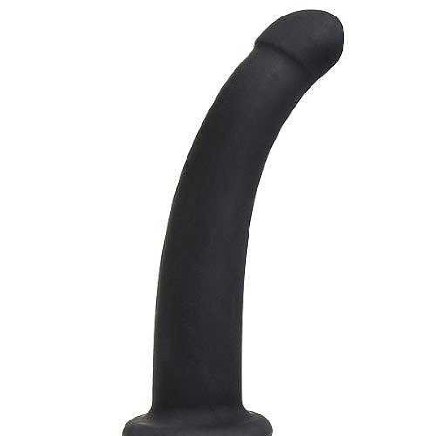 Bondara Bondara Silicone Curved Dildo - 5 Or 7 Inch Black Or Purple Dildos