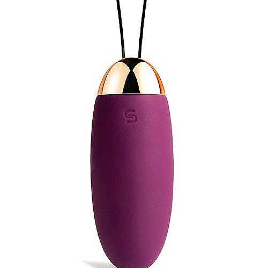 Svakom Svakom Elva 11 Function Remote Control Vibrating Love Egg Purple Vibrators