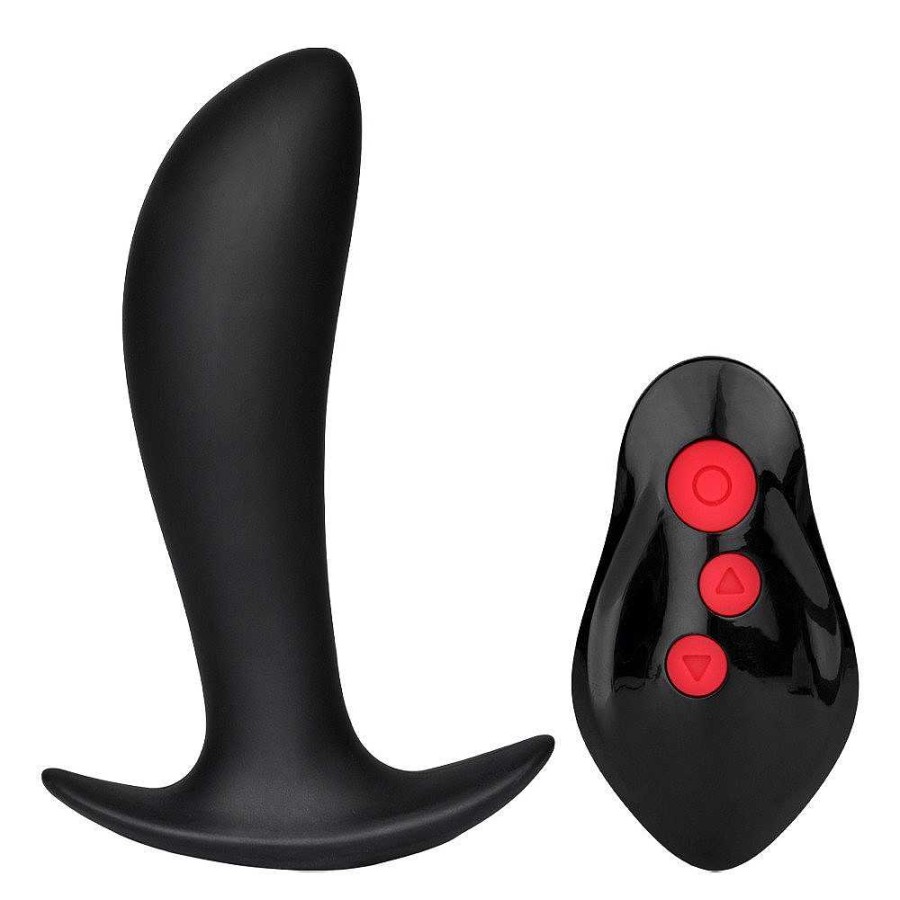 Bondara Sex Sparks Juiced E-Stim Remote Butt Plug - 5 Inch Black Electro Sex Toys