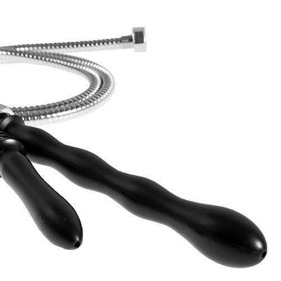 Bondara Anal Douche And Shower Attachment Douche Kit - 300Ml Black Anal Toys