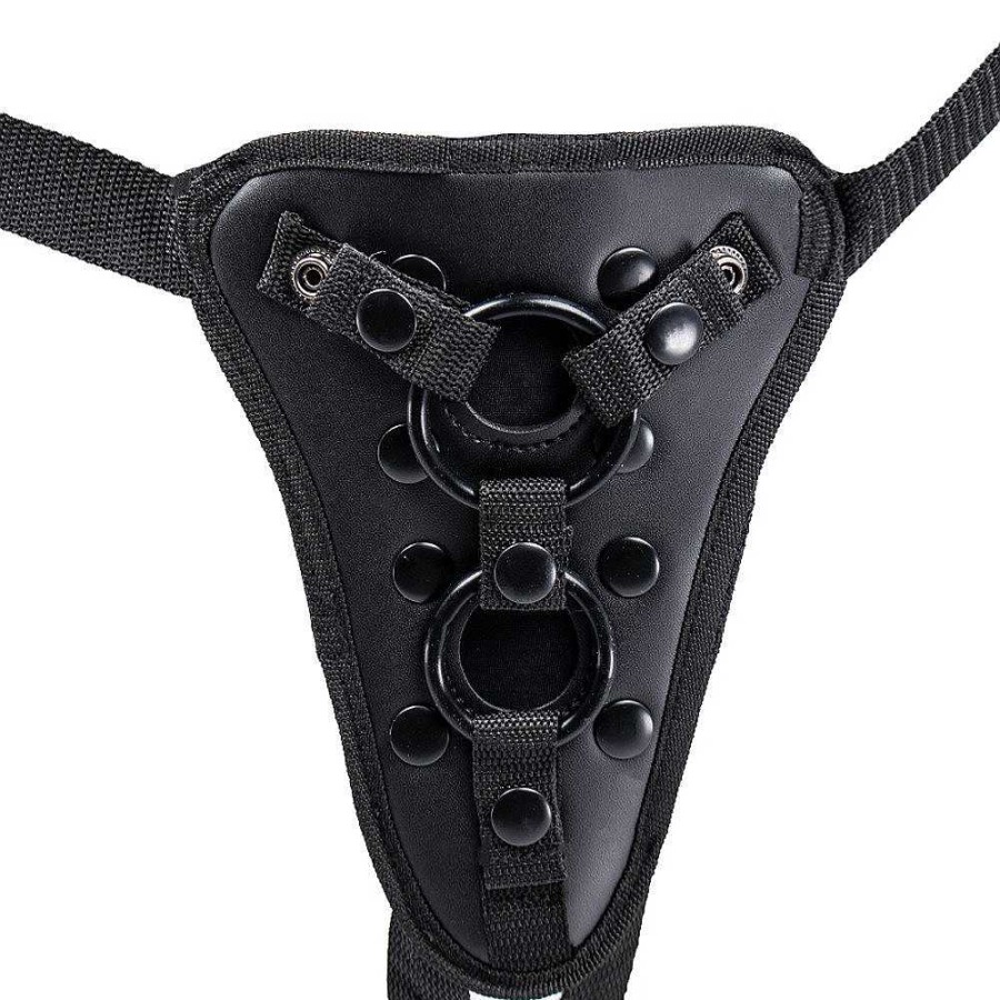 Bondara Bondara Twice As Nice Double Penetration Strap-On Harness Black Strap-Ons