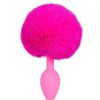 Kinky Tails Kinky Tails Silicone Bunny Tail Butt Plug Pink Anal Toys