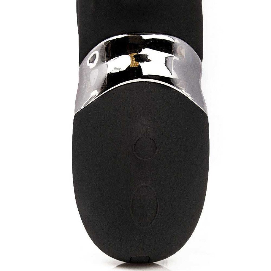 Bondara Bondara Mr Vein Multi Speed Rabbit Vibrator Black Vibrators