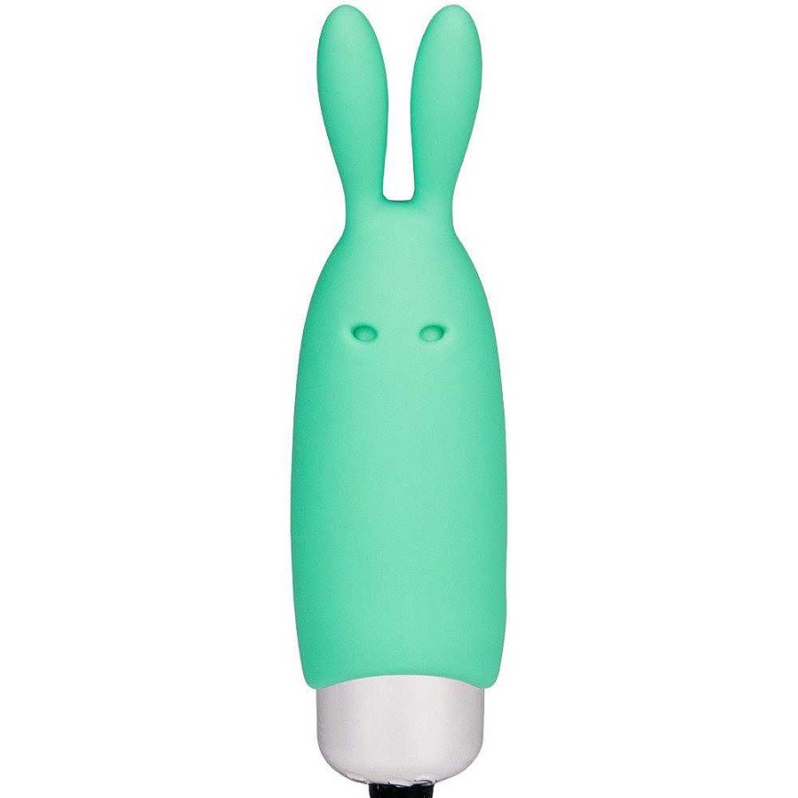 Bondara Bondara Hop To It Mint Silicone 10 Function Bullet Vibrator Mint Green Vibrators