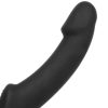 Bondara Bondara Tri-Oh! 10 Function Strapless Strap-On - 9 Inch Black Strap-Ons