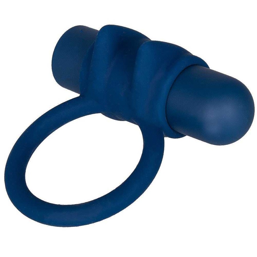 Bondara Bondara Hoop Dreams 10 Function Vibrating Cock Ring Blue Male Sex Toys