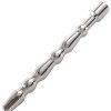 Bondara Torment Stainless Steel Thick Through-Hole Penis Plug - 12Cm Silver Medical Play Toys