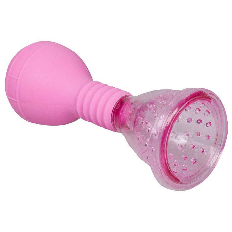 Bondara Seven Creations Silicone Advanced Clit Pump Pink Vibrators