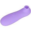 Bondara Kiss Silicone 10 Function Rechargeable Clitoral Stimulator Purple Vibrators